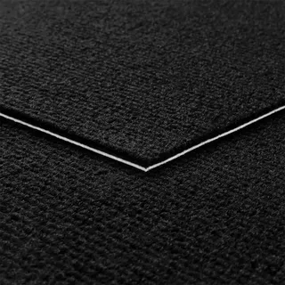Livelynine Teppichfliesen Selbstklebend 30x30CM Teppichboden Selbstklebend Schwarz Waschbarer Teppich Fliesen Kleber für Haus Büro Gewerbe Anti-Rutsch Teppich Bodenbelag Wohnzimmer, 4 Teppichfliesen