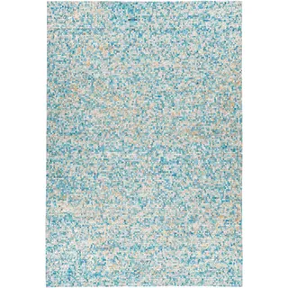 Arte Espina Teppich Finish 100", Türkis / Gold, - 8FNBS-160-230-E