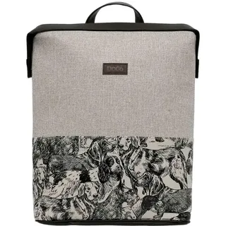 DOGO Damen-Rucksack aus veganem Leder, The Life of Dogs, Einheitsgröße