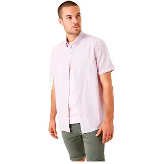 Garcia F51091 Kurzarmhemd - Dark Pink - S