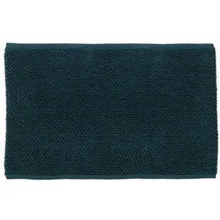 Sealskin Delhi Badteppich 60x90 cm Baumwolle Dunkelgrün