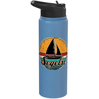Segelboot Segler Geschenk Männer Boot Kapitän Matrose Segel Stainless Steel Insulated Water Bottle