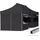 Faltpavillon 3 x 6 m inkl. 4 Seitenteile Schwarz