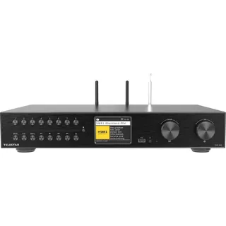 Telestar TOP 550 sw All-In-One-System43cm Verstärker CD Internet/DAB+/UKW – Schwarz