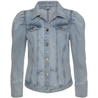 VIVANCE Jeansjacke, Damen blue-washed Gr.34