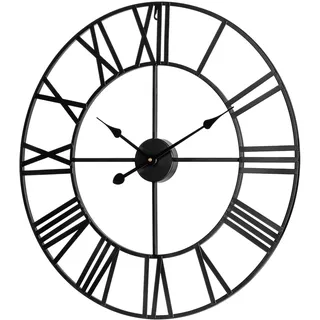 Teesa Wanduhr 60 cm TSA0039 schwarz