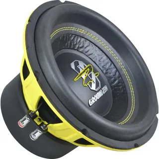 Ground Zero GZIW 10XSPL-D2-25 cm Passiv Subwoofer mit 1000 Watt (RMS: 500 Watt)