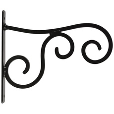 Esschert Design Metallhaken für Hanging Baskets, Größe S, 2,6 x 21 x 18 cm, Gartendekoration, Hängevorrichtung