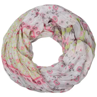 Stylebreaker "Loop mit Blumen Paisley Muster", 1 Stk., hellgrau