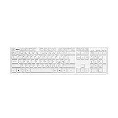 Slim keyboard Silver/White