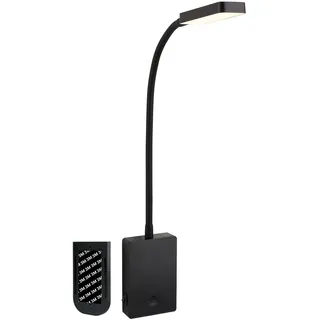 Briloner Leselampe (6x3x50) LED dimmbar Schwarz