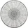 Cascara 85 x 85 cm Grau