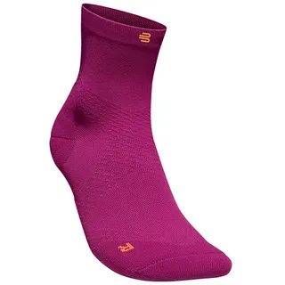 Bauerfeind Run Ultralight Mid Cut Socken 1 Paar Pink 41-43