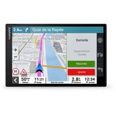 Garmin DriveSmart 86 MT-S – Navigationsgerät mit riesigem 8 Zoll (20,3 cm) HD-Display, 3D-Europakarten mit Umweltzonen, Verkehrsinfos in Echtzeit via Garmin Drive App, Sprach- und Fahrerassistenz