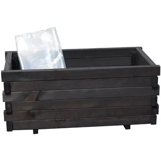 Promadino Lucca Blumenkasten 69 x 39 x 30 cm Grau