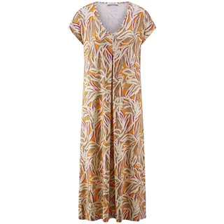 Kleid V-Ausschnitt Peter Hahn orange
