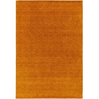 Kunstloft Wollteppich Jamal Gelb 300x400 cm , Textil , Beton Optik , Rechteckig , 300x1 cm , Gots , pflegeleicht , Teppiche und Böden, Teppiche, Schafwollteppiche