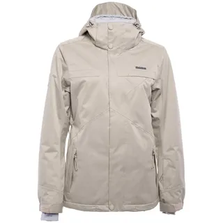 Zimtstern Damen Snowy Herringbone Jacke, beige, XS EU