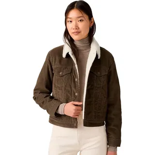 Levi's Original Sherpa Trucker Jacke Braun M