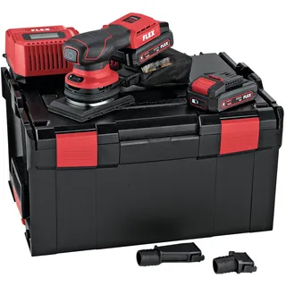 Flex OSE2-80 18-EC/2,5 Set mit Akkus + Schnellladegerät