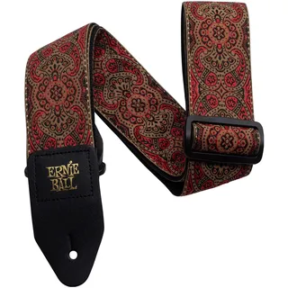 Ernie Ball 4162 Crimson Paisley Jacquard Gitarrengurt