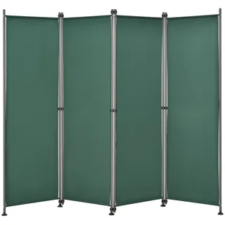 pro.tec Sichtschutz Modica , Dunkelgrün , Metall , 215x170 cm , Sonnenschutz, Sichtschutz