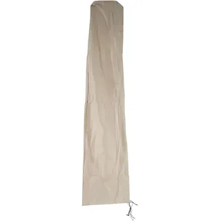 Mendler Schirmhülle HWC für Ampelschirm bis 4 m Polyester creme