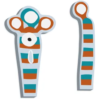 small foot 12082 ABC Buchstaben Monster Reese aus Holz, ideal als Verzierung von Holzbuchstaben, Deko oder Türschild