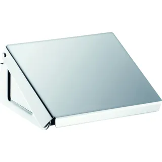 emco polo Toilettenpapierhalter, mit Deckel/Rolle, chrom, 070000101