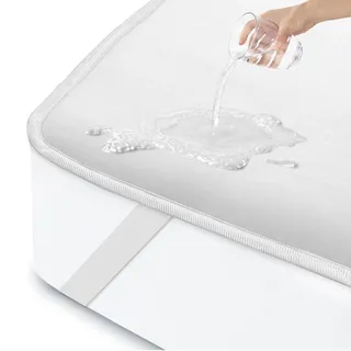 ohano Matratzenschoner 70 x 140 cm wasserdicht Inkontinenzunterlage waschbar, Matratzenschutz wasserdicht, Matratzenüberzüge, Inkontinenz Bettunterlage,wasserdichte Matratzenauflage- Weiß