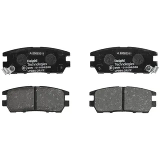 Delphi Bremsbelagsatz, Scheibenbremse