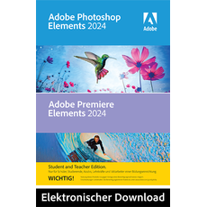 Bild Photoshop & Premiere Elements 2024 | Mac | Studenten & Lehrer | Download