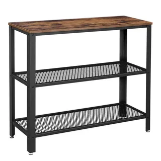 Hansiro Konsolentisch , Braun , Holzwerkstoff , 35x80x101.5 cm , Wohnzimmer, Wohnzimmertische, Konsolentische