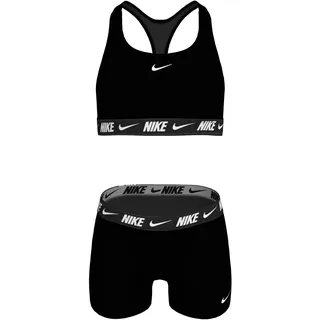Nike Badeanzug "RACERBACK BIKINI für Kinder/Jugendliche" 2 Stk. sportlicher Stil, schnell trocknendes Material, schwarz