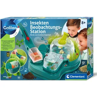 CLEMENTONI Experimentierkasten Galileo Lab Insekten Beobachtungs-Station