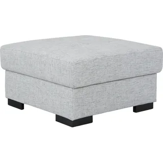 Home Affaire Stauraumhocker Tulio 80 x 45 x 80 cm Polyester Grau