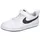 Court Borough Low Kinder White/Black 28