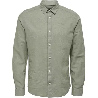 Only & Sons Langarmhemd Grün L