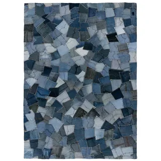 OBSESSION Teppich »My Denim Pocket 465« rechteckig 8 mm Höhe, blau