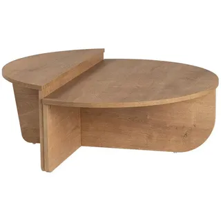 Habitat Garten Couchtisch orion hellbraun , Braun , Holz , 60x30x90 cm , Wohnzimmer, Wohnzimmertische, Couchtische