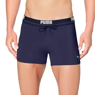 Puma Badehose Logo Boxer Blau L