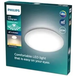 Philips Moire 1 rund weiß