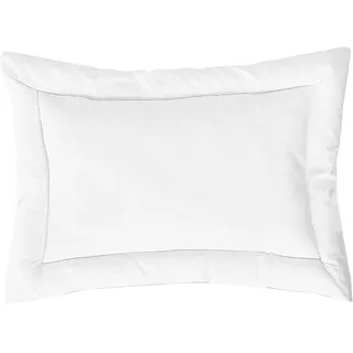 ZOLLNER flaches Kopfkissen für Kleinkinder - für Allergiker geeignet – Mischgewebe - waschbar bis 95°C – 40x60 cm - Hotelqualität