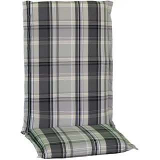 BEO Hochlehner Auflage 120 x 52 x 8 cm beige kariert 1 St.