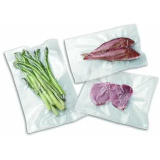 LAICA Vakuumbeutel – 4 Rollen (20x600 cm), BPA-frei, Lebensmittelqualität, Für Vakuumiergeräte, Kühlschrank-, Gefrierschrank- und Sous-Vide-geeignet