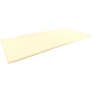 AM Qualitätsmatratzen Visco-Topper 100 x 200 cm Gelb
