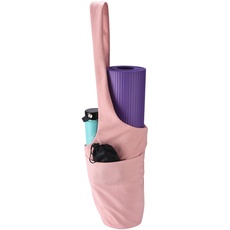 Present Mind Atlanti Umhängetasche Damen - Yogatasche - Segeltuch Schultertasche für Yogamatten und Trainingsmatten - Yoga Matte Tasche mit Tragegurt - Tote Bag mit Platz für Yogamatte - Yoga-Zubehör