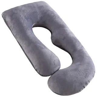Momcozy Schwangerschaftskissen 46x46x15 cm Grau
