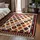Wollteppich 200 290 Beige/Weiß