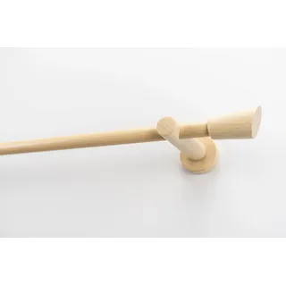 GARESA Vorhangstange Molis 1-läufig Ø 20 mm 100 cm Beige